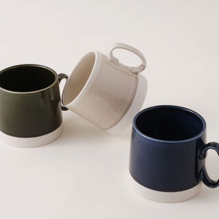 Dallaty Ceramic Mug In Blue