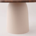 Homez wooden coffee table 54*52*44cm image number 3