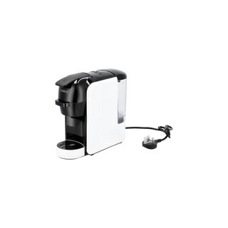 Alberto black and white espresso coffee maker, 1450/1600W, 19 bar