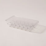 Alberto 18 Slot Fridge Egg Tray With Cover 33.5*17.6*7.6Cm image number 1