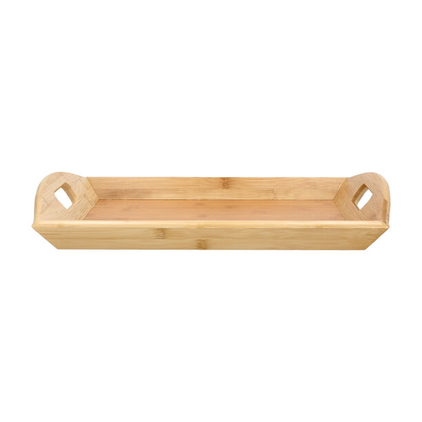 Bamboo Round Serving Tray  image number 0