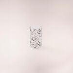 طقم أكواب شاي 6 قطع زجاج رمادي من دلتي image number 2