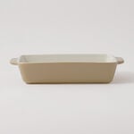 Alberto ceramic tray with metal grid 1250ml 27*16.8*5.3cm, beige image number 1