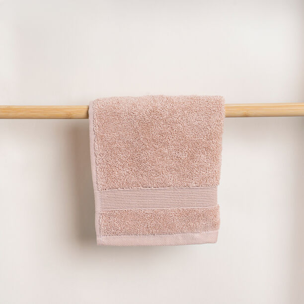 Boutique Blanche blush cotton ultra soft face towel 30*30 cm image number 3