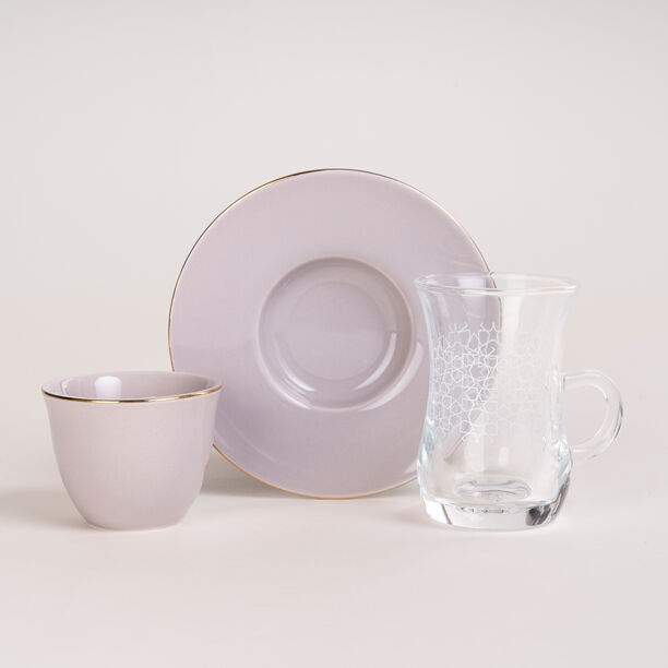 Arabic Tea And Coffee Set 20 Pieces image number 1