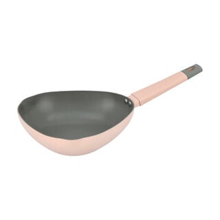 Alberto Non Stick Fry Pan With Pouring Lip Pink Color