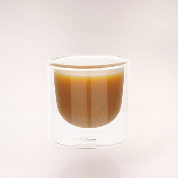 Rio porcelain 6pcs double glass coffee set image number 2