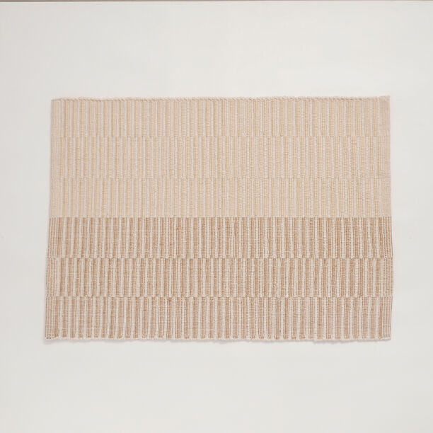 Hand woven rug size 120*75cm beige image number 0