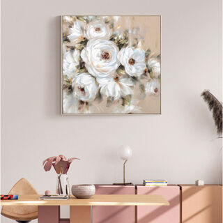 Wall Art Flower With Frame