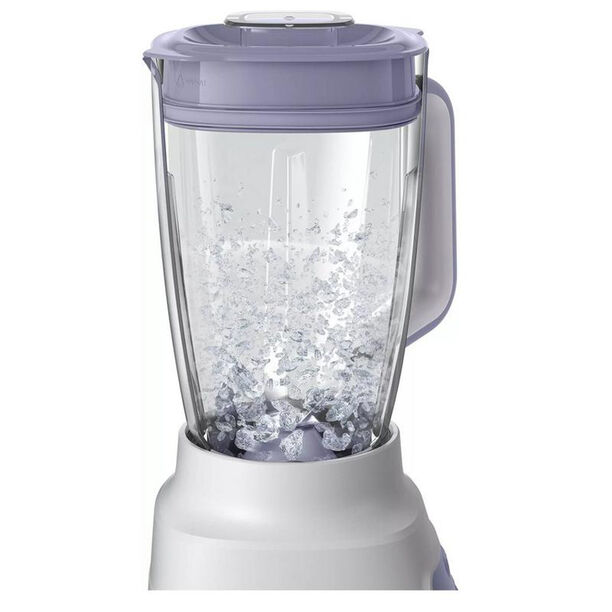 Philips plastic blender lavender 1.5 L, 700W, 5 speeds image number 1