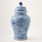 Blue ceramic decorative jar dia 56cm image number 0