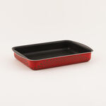 Pentola aluminium shallow rectangular tray 25*35cm image number 0