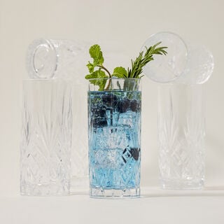 RCR transparent crystal glassware 6 pcs set