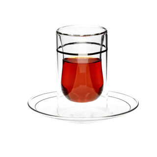 Arabic Tea Cup Set 12Pc Silver