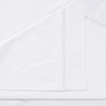 Boutique Blanche Ladder Lace Duvet Cover Set 100% Cotton 300Tc White 200*200 Cm image number 2