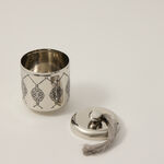 AlKhaiyl Sugar Pot 10*10*14 Cm image number 2