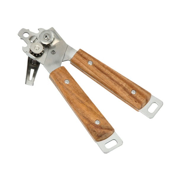 Alberto Can Opener With Wooden Handle image number 1