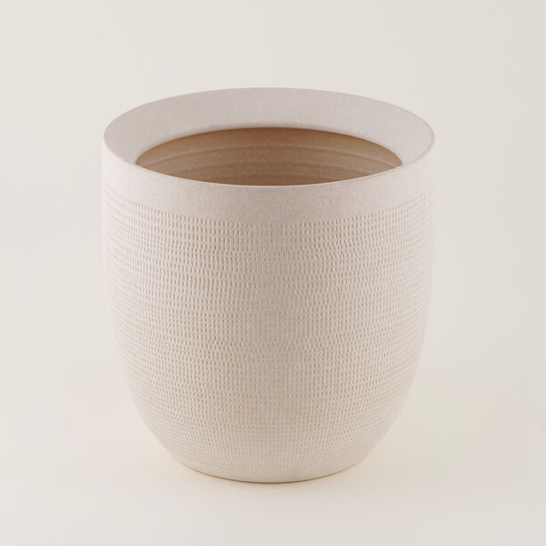 Homez ceramic planter 29.5*29.5*30 cm image number 0
