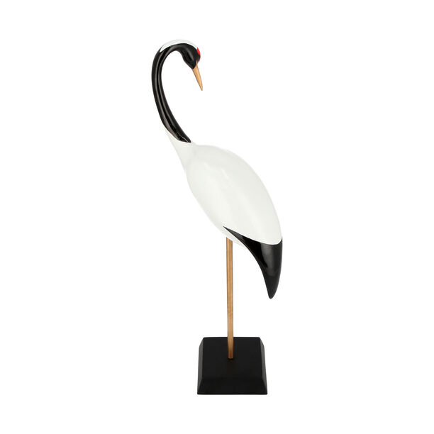 Home Accent Crane White & Black image number 2
