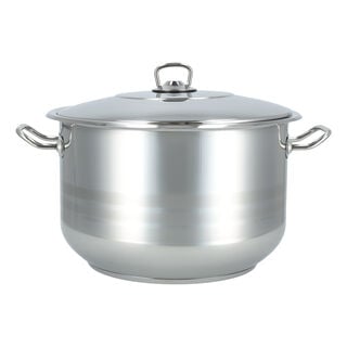 Stainless Steel Pot With Stainless steel Cover 32*22 cm
