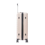 Travel vision durable ABS 4 pcs luggage set, champagne image number 8