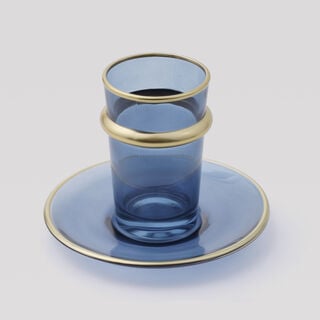 Dallaty Tea Cup Set, Blue, 12 Pieces