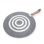 Alberto Non Stick Tawa Pan Forged Aluminum Grey Dia: 32Cm image number 1