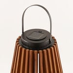 Homez wood solar lantern, brown 31*31*43 cm image number 1