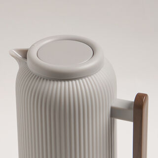 Dallaty plastic grey vacuum flask 1L
