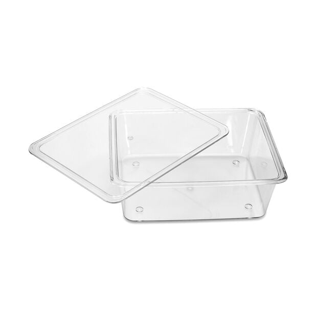 وعاء ثلاجة مربع لحفظ الطعام  image number 1