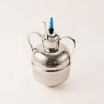 La Mesa silver metal food server with stand 25*20*40 image number 1