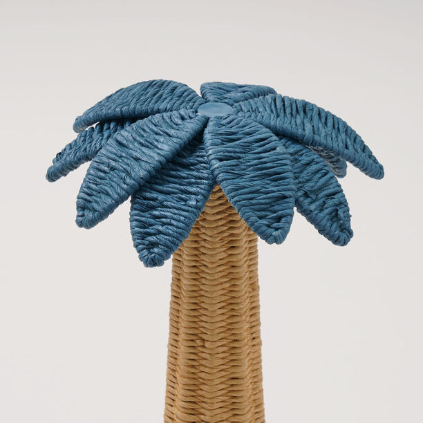 Homez Arabian Decoration Item Palm, Blue, 25*25*35 Cm image number 1