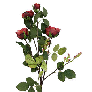 Artificial Flowers Single Rose Spray