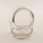 La Mesa Porcelain 18Pcs Dinner Set Kairouan Collection, Silver image number 4