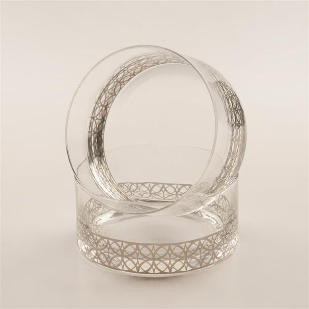 La Mesa Porcelain 18Pcs Dinner Set Kairouan Collection, Silver image number 4