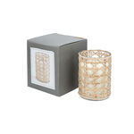 Glass Jar Candle With Rattan Oud And Amber Fragrance 10*15 cm image number 3