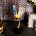 تحفة تصميم طائر للديكور لون ازرق image number 4