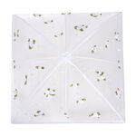 Chef Classics Fold Able White Food Cover With Roses image number 3