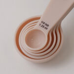 Alberto 5pcs measuring spoon set, cream image number 1