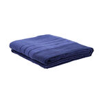 Cottage Bath Sheet Towel Indian Cotton 100x150 Dark Blue image number 0