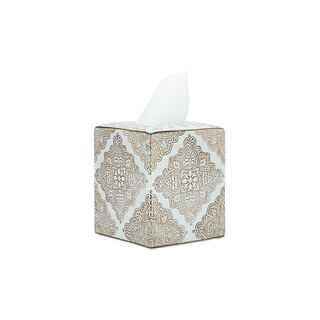 Tissue Box Beige Pattern 13 *13 * 16 cm