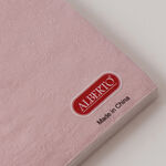 البرتو مناديل ورقية عبوة 30 قطعة، وردي 33*33سم image number 1