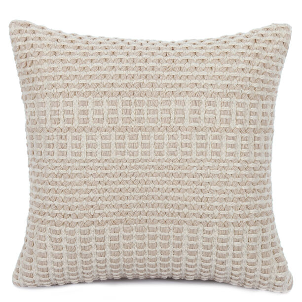 Mesh beige cushion 50*50cm image number 0