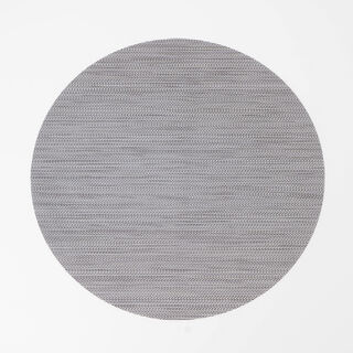 La Mesa 4pcs imitation leather rectangular placemats, grey 45*30cm