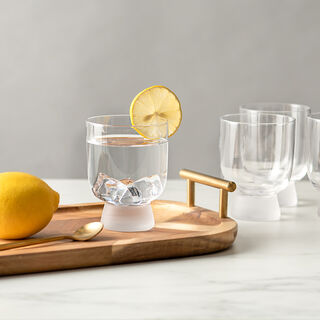 La Mesa Tumbler 4 Pieces Set Clear