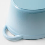 Alberto enameled cast iron dutch oven 6L, blue image number 8