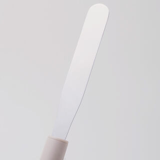 Alberto stainless steel saptula 29*3.7*2cm, cream