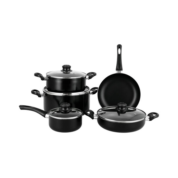 9 Pcs Nonstick Cookware Set image number 0
