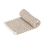 Yarn Dyed Zigzag Guest Towel 50*90 Cm image number 2