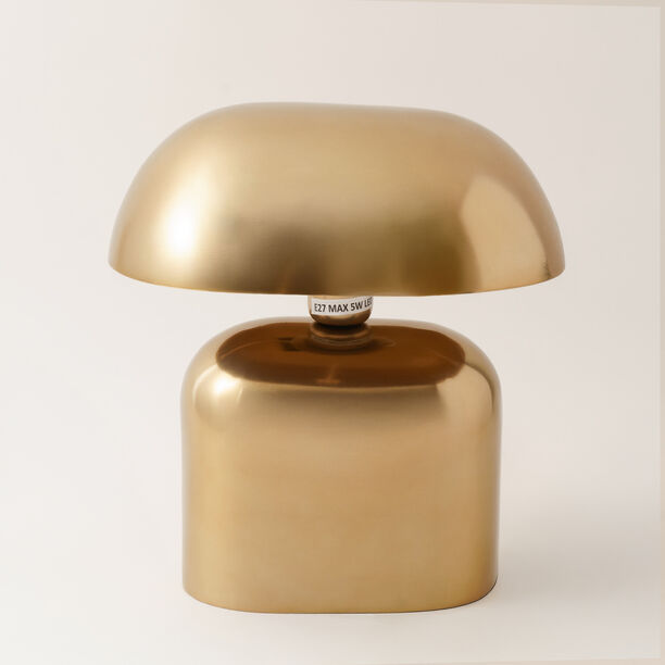 هومز مصباح طاولة صغير خشبي، ذهبي 28.5*21*31سم image number 1